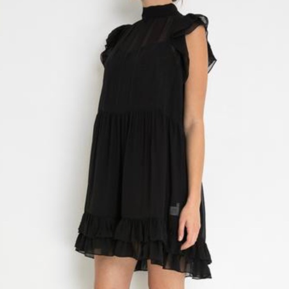 ulla johnson black dress
